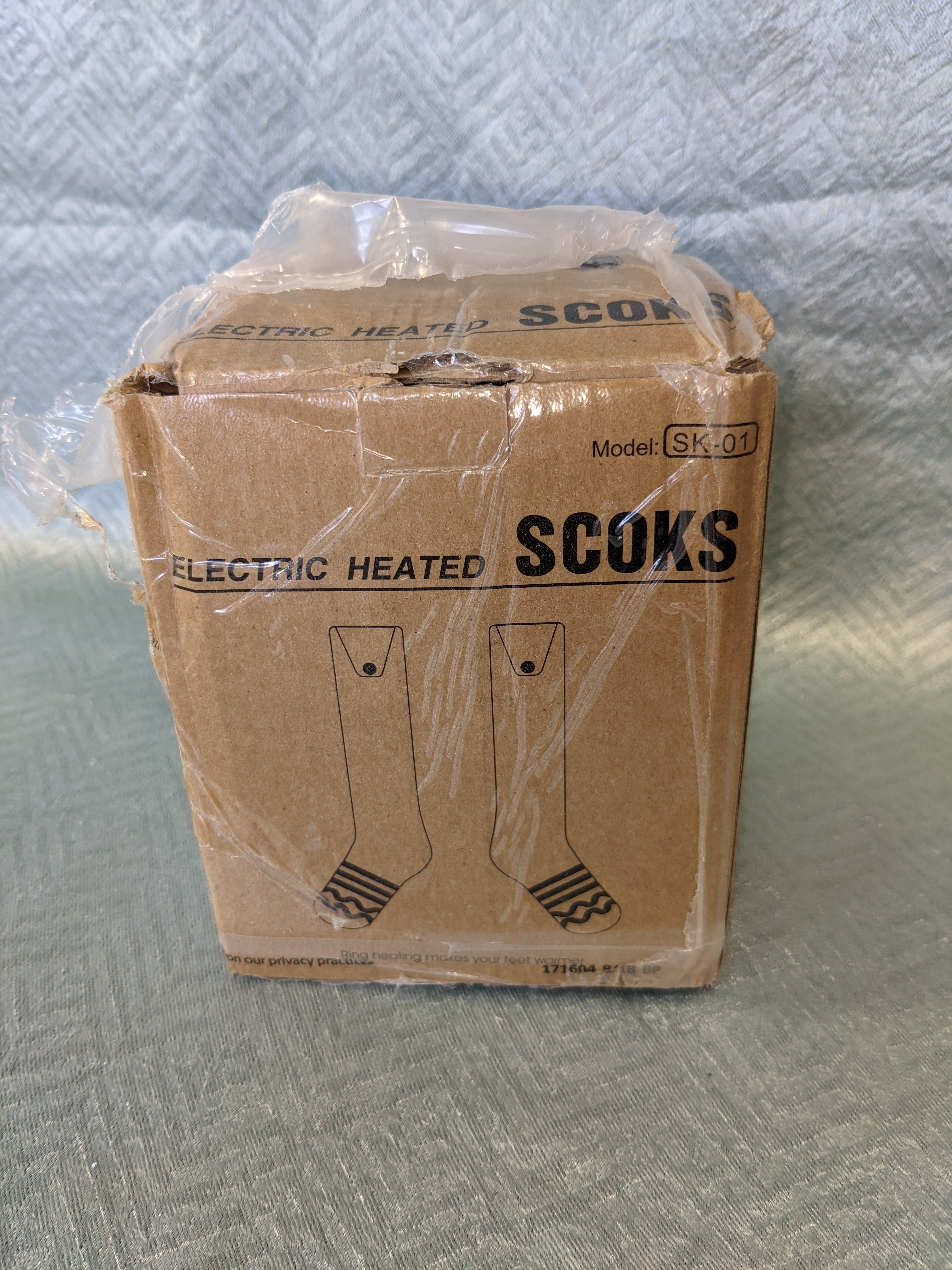 Open Box New Heated Socks For Winter Mens 10-12 (7537081975022)